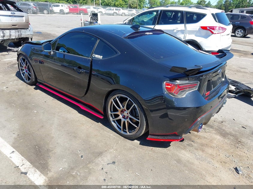 2017 Subaru Brz VIN JF1ZCAB18H9600806 IAAI salvage auction — RIGHT FRONT, Salvage (North Carolina), sold $575 on 2026-07-23 (photo 3)