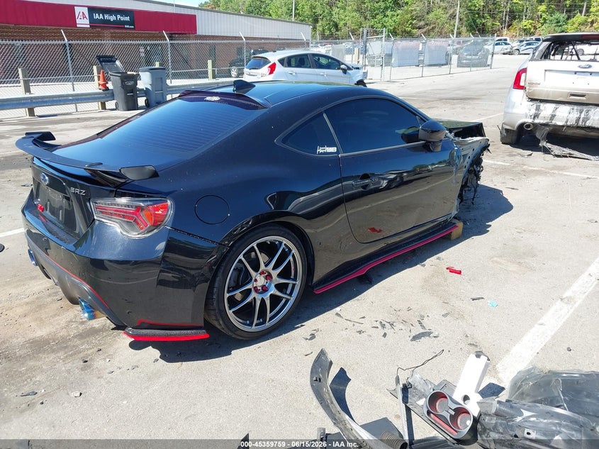 2017 Subaru Brz VIN JF1ZCAB18H9600806 IAAI salvage auction — RIGHT FRONT, Salvage (North Carolina), sold $575 on 2026-07-23 (photo 4)