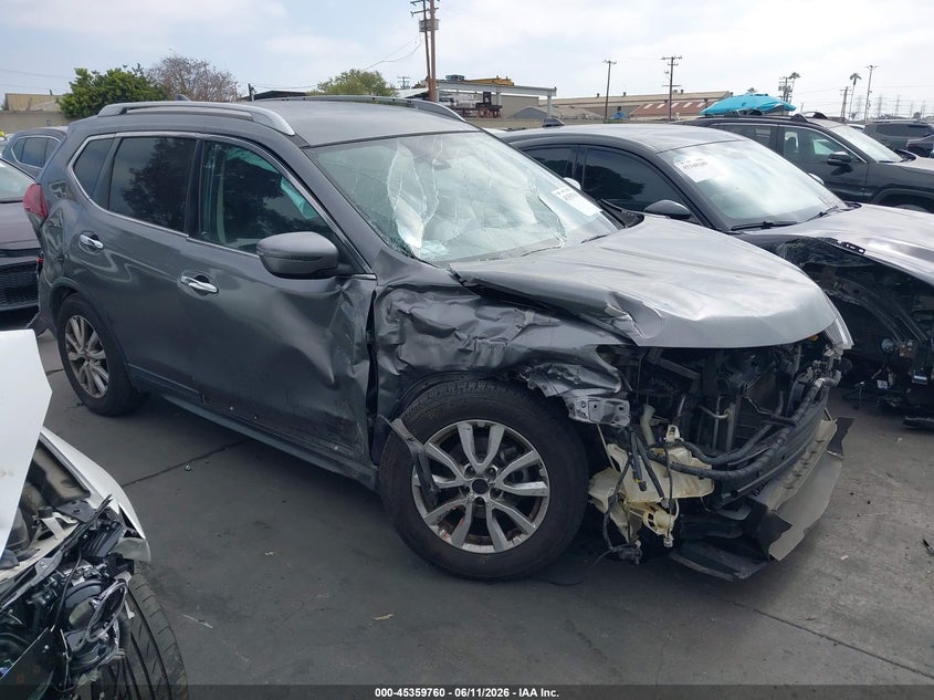 2020 Nissan Rogue VIN KNMAT2MT8LP534385 IAAI salvage auction — RIGHT FRONT, Salvage Title, sold $925 on 2026-07-22 (photo 1)