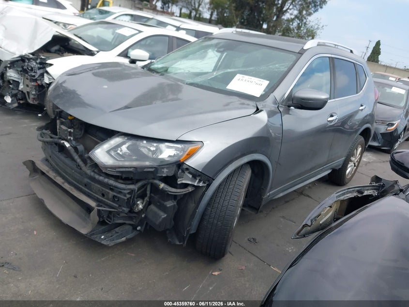 2020 Nissan Rogue VIN KNMAT2MT8LP534385 IAAI salvage auction — RIGHT FRONT, Salvage Title, sold $925 on 2026-07-22 (photo 2)