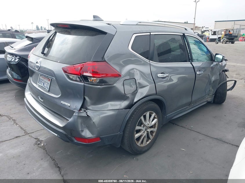 2020 Nissan Rogue VIN KNMAT2MT8LP534385 IAAI salvage auction — RIGHT FRONT, Salvage Title, sold $925 on 2026-07-22 (photo 4)