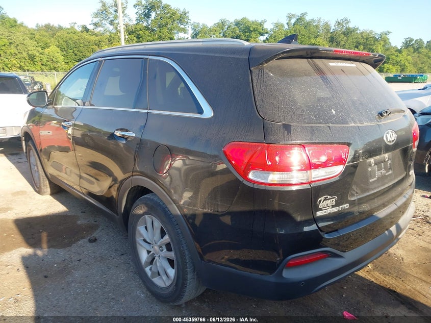 2016 Kia Sorento VIN 5XYPG4A32GG047562 IAAI salvage auction — NORMAL WEAR, Permit To Sell (Louisiana), sold $925 on 2026-07-28 (photo 3)