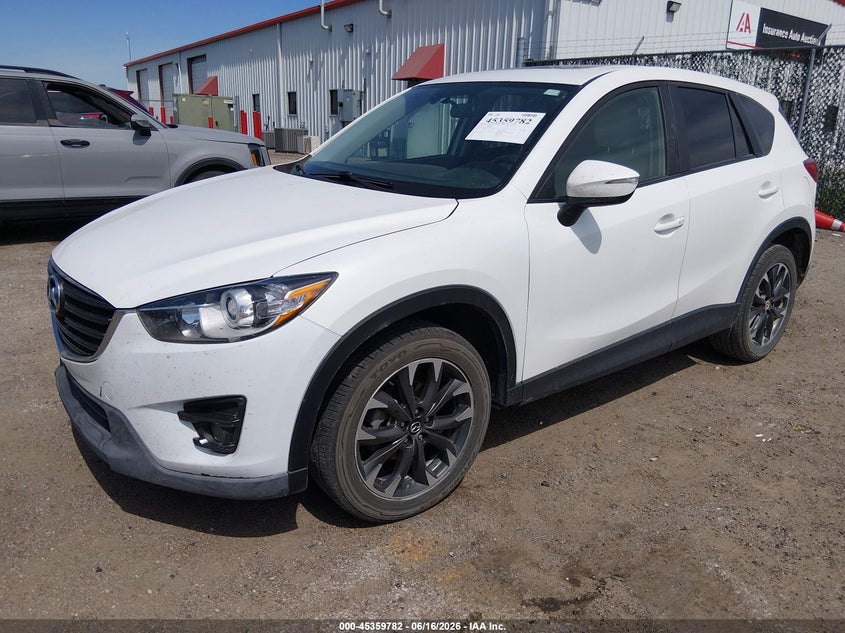 2016 Mazda Cx-5 VIN JM3KE2DY5G0873797 IAAI salvage auction — HAIL, Salvage (Kansas), sold $4,600 on 2026-07-10 (photo 2)