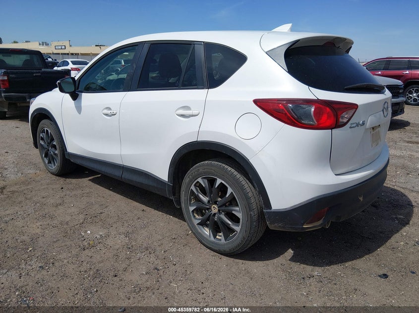 2016 Mazda Cx-5 VIN JM3KE2DY5G0873797 IAAI salvage auction — HAIL, Salvage (Kansas), sold $4,600 on 2026-07-10 (photo 3)