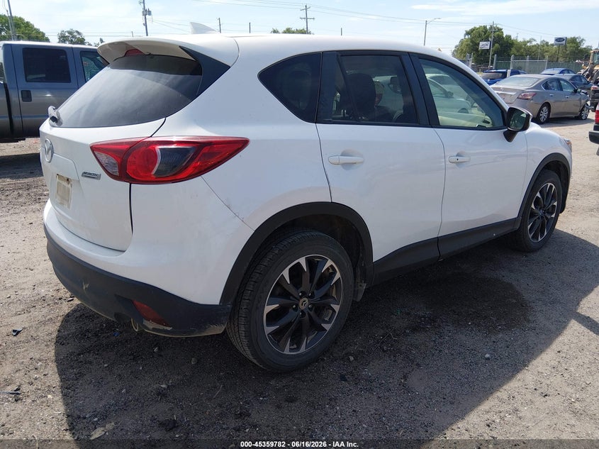 2016 Mazda Cx-5 VIN JM3KE2DY5G0873797 IAAI salvage auction — HAIL, Salvage (Kansas), sold $4,600 on 2026-07-10 (photo 4)