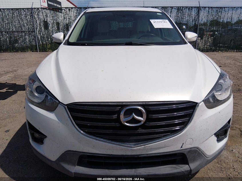 2016 Mazda Cx-5 VIN JM3KE2DY5G0873797 IAAI salvage auction — HAIL, Salvage (Kansas), sold $4,600 on 2026-07-10 (photo 6)