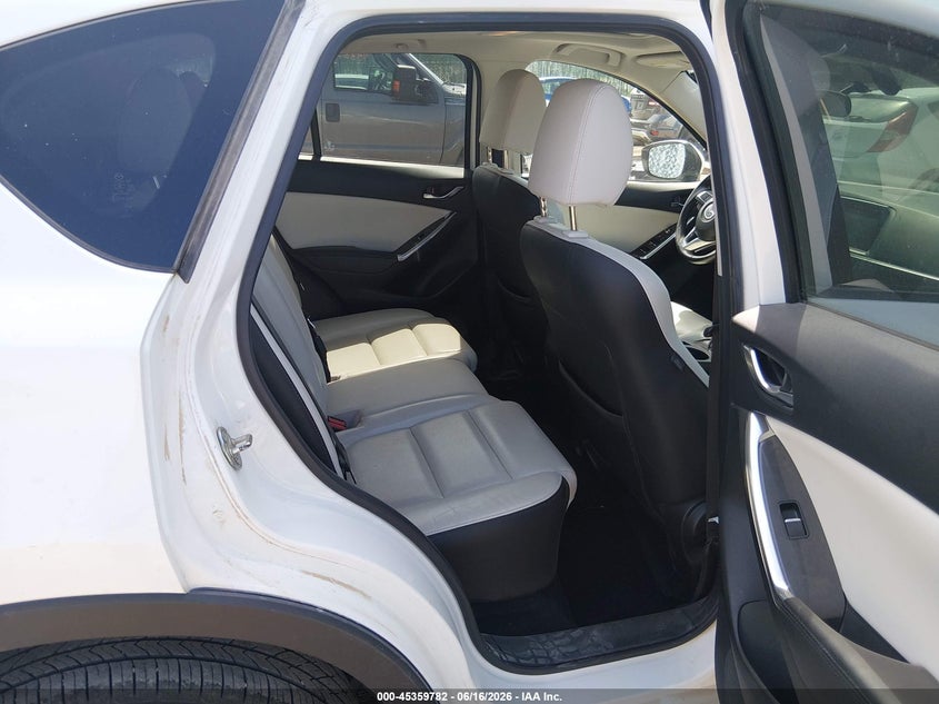 2016 Mazda Cx-5 VIN JM3KE2DY5G0873797 IAAI salvage auction — HAIL, Salvage (Kansas), sold $4,600 on 2026-07-10 (photo 8)