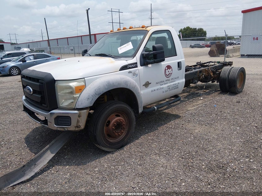 2012 Ford F550 VIN 1FDUF5GT8CEA34087 IAAI salvage auction — NORMAL WEAR, Clear (Louisiana), sold $325 on 2026-07-08 (photo 2)