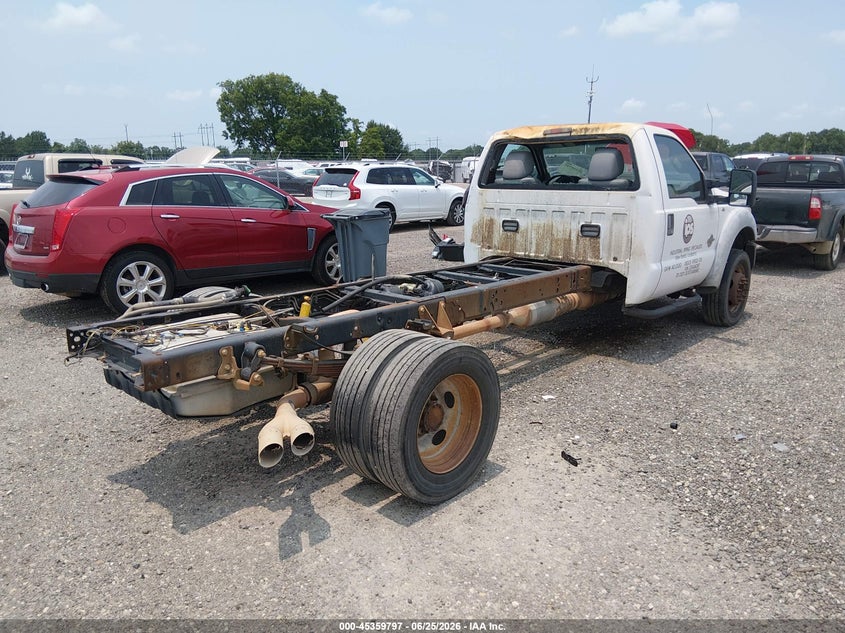 2012 Ford F550 VIN 1FDUF5GT8CEA34087 IAAI salvage auction — NORMAL WEAR, Clear (Louisiana), sold $325 on 2026-07-08 (photo 4)