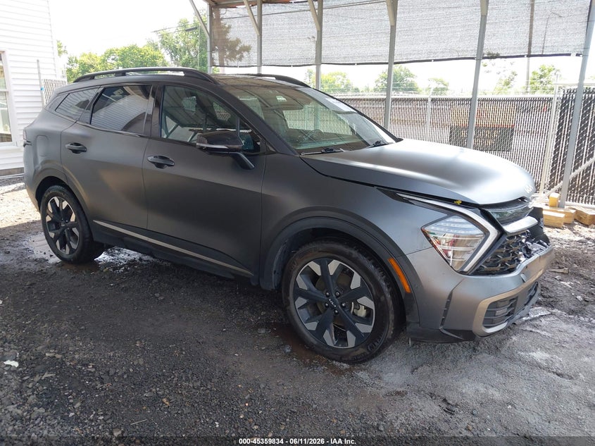 2023 Kia VIN KNDPZDAH9P7097751 IAAI salvage auction — LEFT FRONT, Salvage Title, sold $11,700 on 2026-07-30 (photo 1)