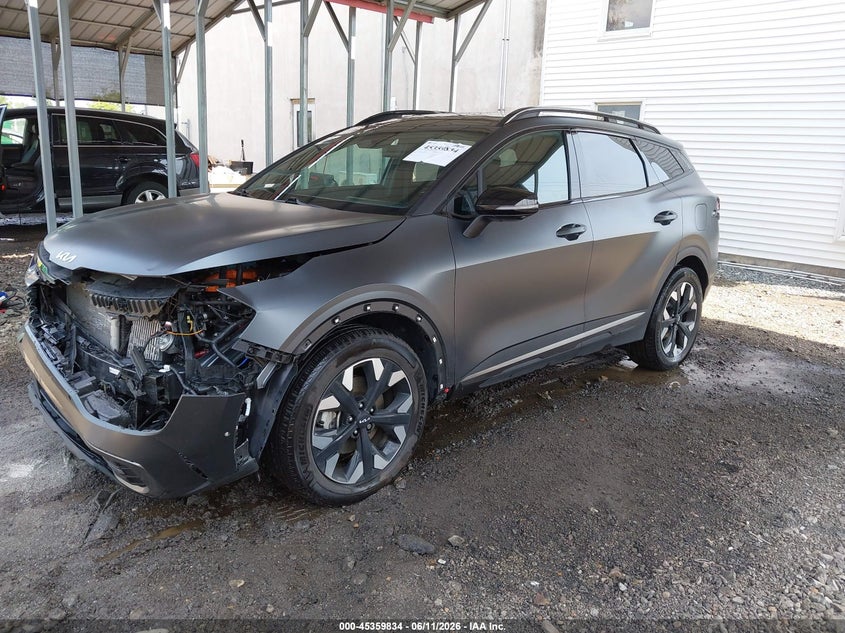 2023 Kia VIN KNDPZDAH9P7097751 IAAI salvage auction — LEFT FRONT, Salvage Title, sold $11,700 on 2026-07-30 (photo 2)