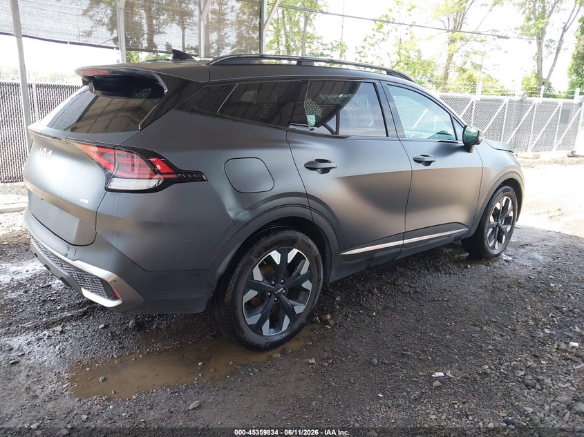 2023 Kia VIN KNDPZDAH9P7097751 IAAI salvage auction — LEFT FRONT, Salvage Title, sold $11,700 on 2026-07-30 (photo 4)