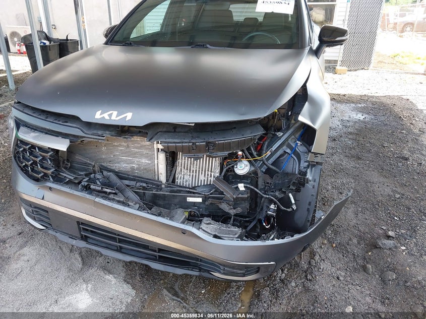 2023 Kia VIN KNDPZDAH9P7097751 IAAI salvage auction — LEFT FRONT, Salvage Title, sold $11,700 on 2026-07-30 (photo 6)