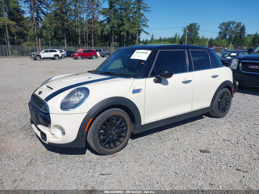 2016 Mini Hard top VIN WMWXU3C59G2B62879 IAAI salvage auction — REAR END, Bill Of Sale (Washington), sold $3,450 on 2026-07-08 (photo 2)