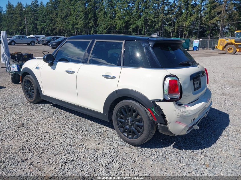 2016 Mini Hard top VIN WMWXU3C59G2B62879 IAAI salvage auction — REAR END, Bill Of Sale (Washington), sold $3,450 on 2026-07-08 (photo 3)