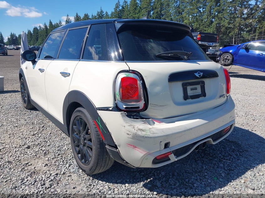 2016 Mini Hard top VIN WMWXU3C59G2B62879 IAAI salvage auction — REAR END, Bill Of Sale (Washington), sold $3,450 on 2026-07-08 (photo 6)