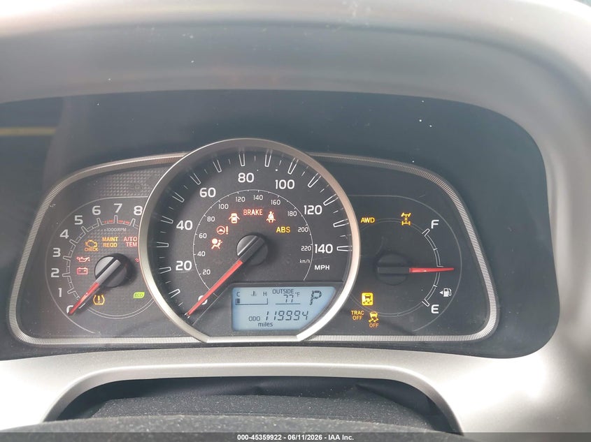 2014 Toyota Rav 4 VIN JTMRFREV7ED049436 IAAI salvage auction — LEFT REAR, Clear (Wisconsin), sold $4,250 on 2026-07-09 (photo 7)