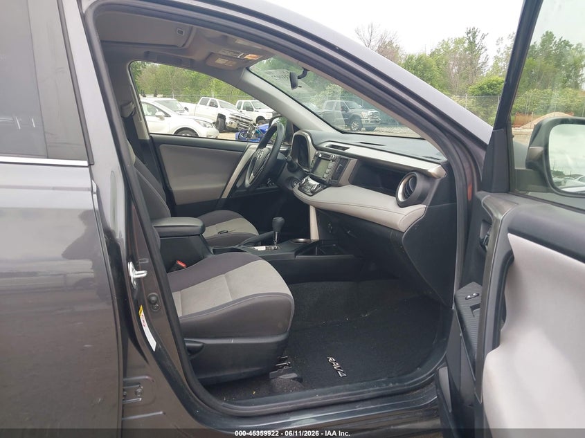 2014 Toyota Rav 4 VIN JTMRFREV7ED049436 IAAI salvage auction — LEFT REAR, Clear (Wisconsin), sold $4,250 on 2026-07-09 (photo 5)