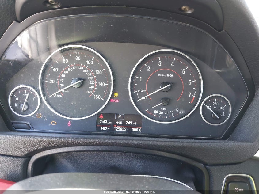 2018 BMW 3er VIN WBA8D9C56JEM31513 IAAI salvage auction — RIGHT FRONT, Salvage (California), sold $4,100 on 2026-07-24 (photo 7)