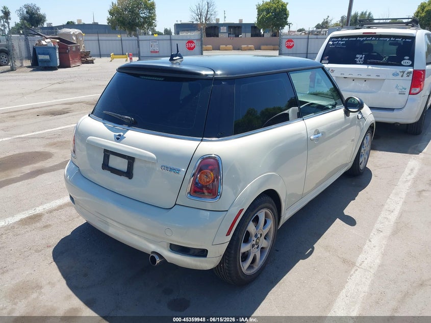 2009 Mini Cooper VIN WMWMF33599TU75759 IAAI salvage auction — NORMAL WEAR, Clear - Dealer Only (California), sold $1,125 on 2026-07-14 (photo 4)
