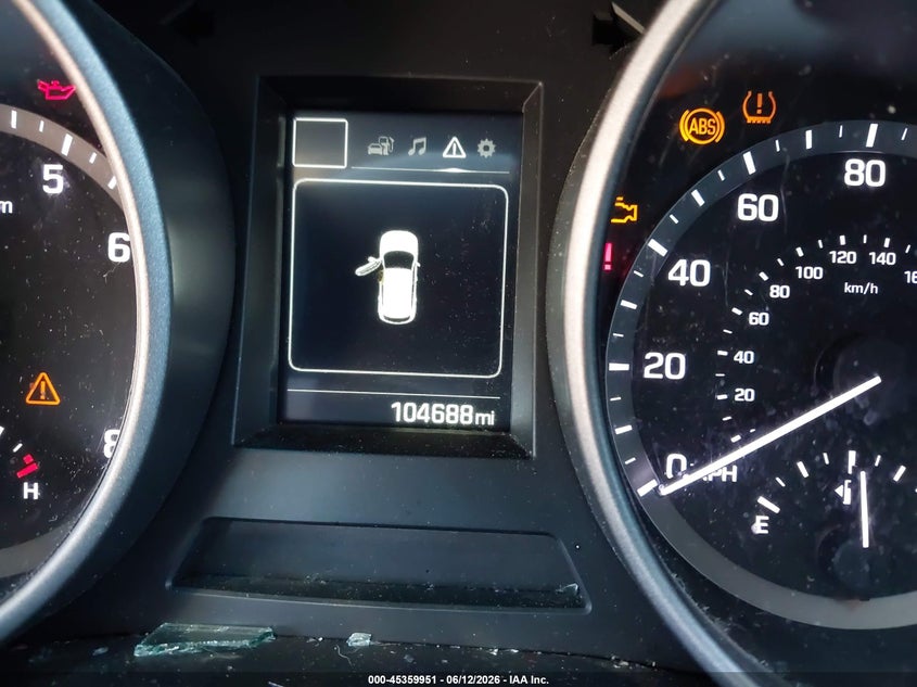 2018 Hyundai Santa fe VIN 5XYZT3LB3JG531685 IAAI salvage auction — FRONT END, Junk Bill Of Sale Mv2459 (Wisconsin), sold $575 on 2026-07-14 (photo 7)