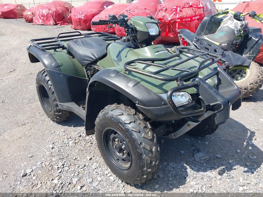2009 Honda Trx VIN 1HFTE26E794800514 IAAI salvage auction — FRONT END, Bill Of Sale (New York), sold $725 on 2026-07-08 (photo 1)