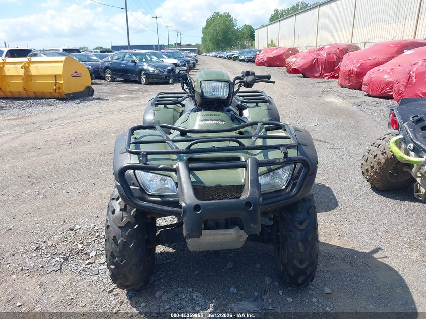 2009 Honda Trx VIN 1HFTE26E794800514 IAAI salvage auction — FRONT END, Bill Of Sale (New York), sold $725 on 2026-07-08 (photo 5)