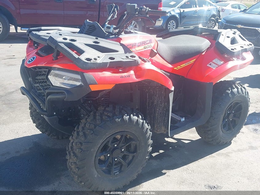2025 Cf moto Zforce VIN LCEFDTZ79S6000773 IAAI salvage auction — SIDE, Salvage (Idaho), sold $2,000 on 2026-07-09 (photo 2)