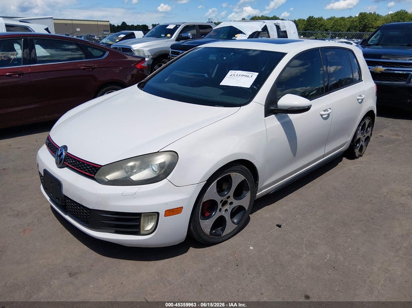 2010 Volkswagen Gti VIN WVWHD7AJ3AW094459 IAAI salvage auction — RIGHT FRONT, Salvage (Ohio), sold $1,350 on 2026-07-14 (photo 2)