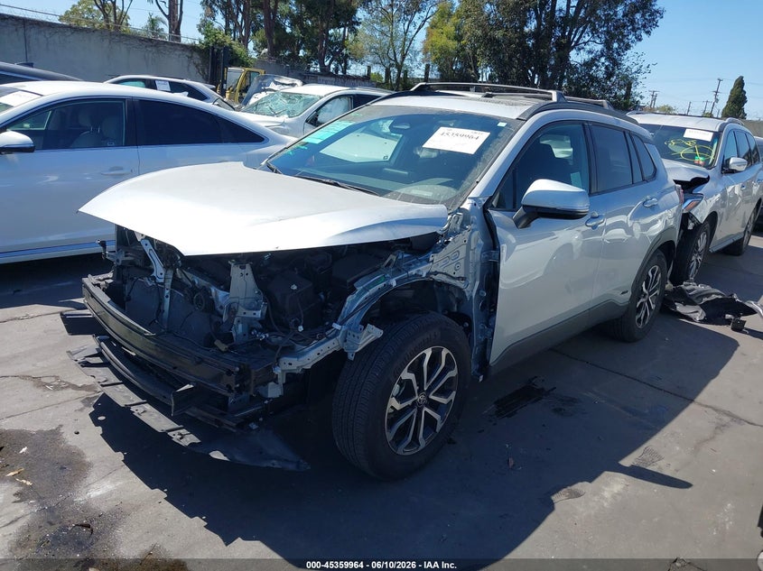 2024 Toyota Corolla cross VIN 7MUFBABG8RV043831 IAAI salvage auction — FRONT END, Salvage Certificate (California), sold $10,100 on 2026-07-13 (photo 2)