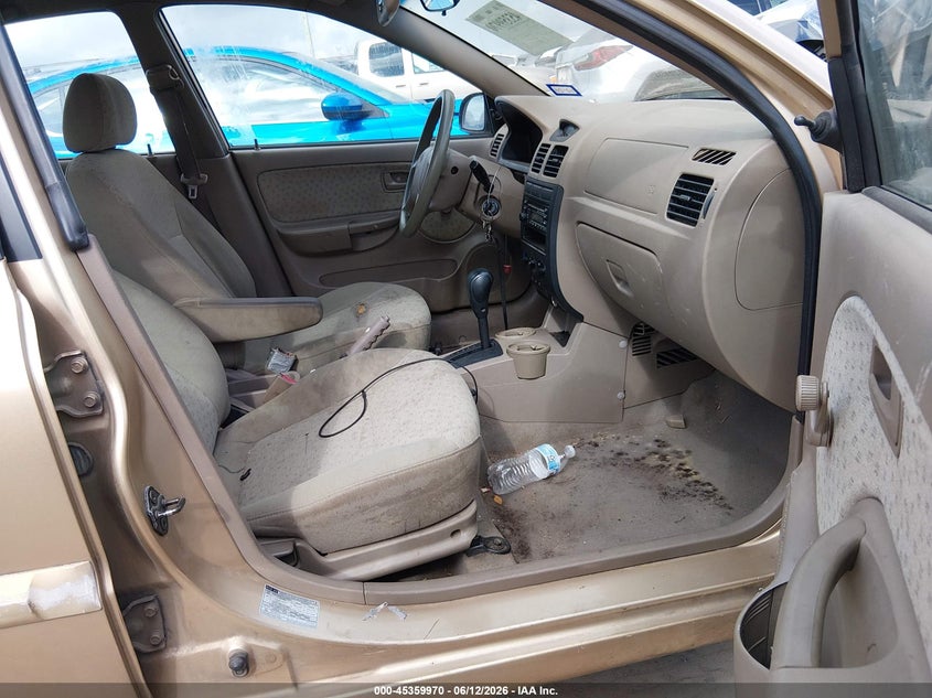 2005 Kia Rio VIN KNADC125556373978 IAAI salvage auction — REAR END, Salvage (Texas), sold $100 on 2026-07-14 (photo 5)