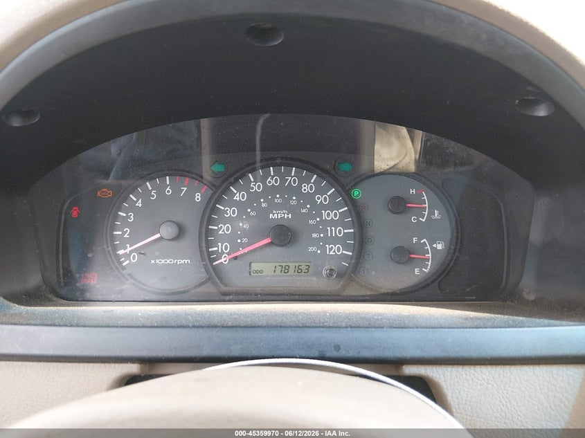 2005 Kia Rio VIN KNADC125556373978 IAAI salvage auction — REAR END, Salvage (Texas), sold $100 on 2026-07-14 (photo 7)