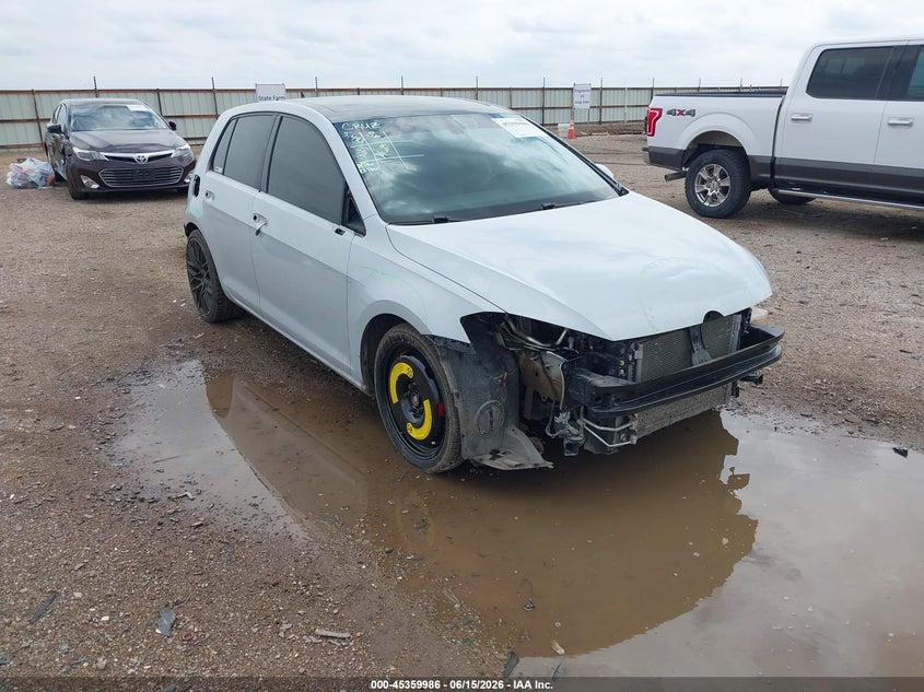 2020 Volkswagen Golf gti VIN 3VW6T7AU2LM006666 IAAI salvage auction — FRONT END, Original (Texas), sold $4,850 on 2026-08-10 (photo 1)