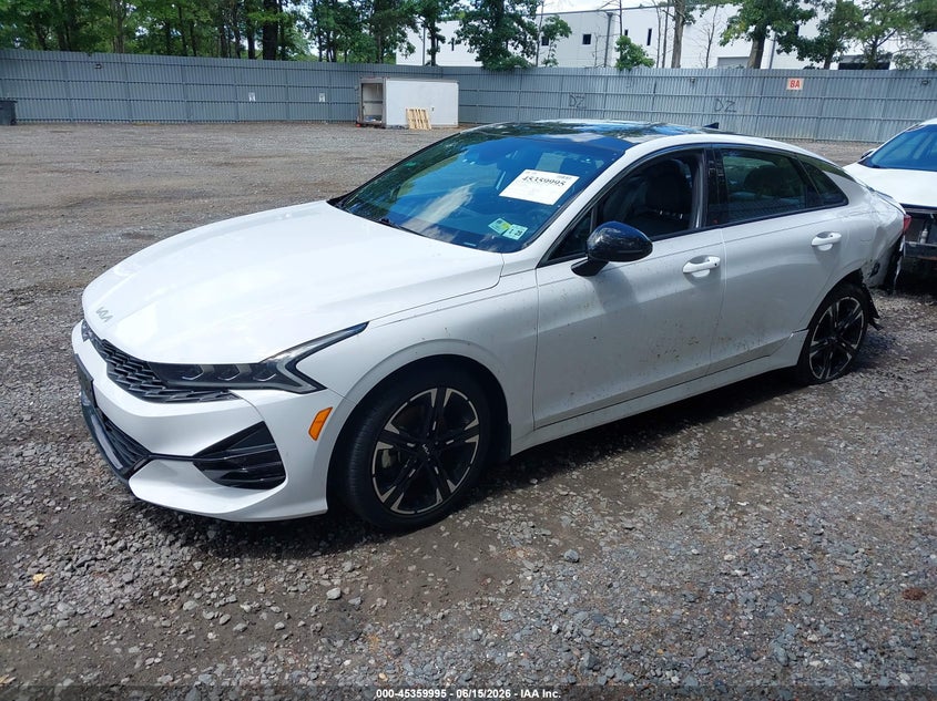 2024 Kia K5 VIN 5XXG64J29RG244844 IAAI salvage auction — LEFT SIDE, Salvage Title, sold $8,900 on 2026-07-22 (photo 2)