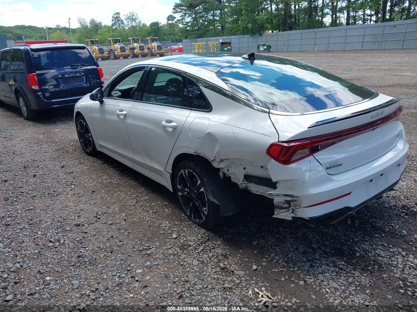 2024 Kia K5 VIN 5XXG64J29RG244844 IAAI salvage auction — LEFT SIDE, Salvage Title, sold $8,900 on 2026-07-22 (photo 3)