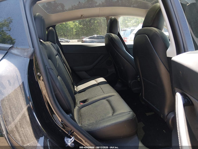 2021 Tesla Model y VIN 5YJYGDEE5MF064634 IAAI salvage auction — LEFT FRONT, Salvage - Greater Than 75% (Maryland), sold $6,100 on 2026-07-08 (photo 8)