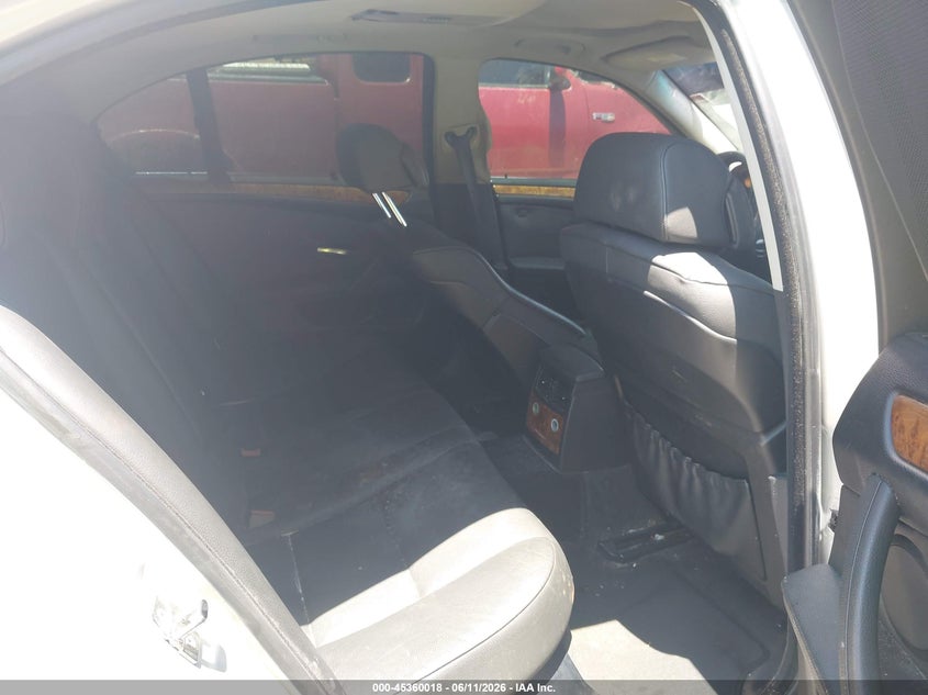 2008 BMW 5 series VIN WBANU53508CT07285 IAAI salvage auction — NORMAL WEAR, Clear (Florida), sold $300 on 2026-07-22 (photo 8)