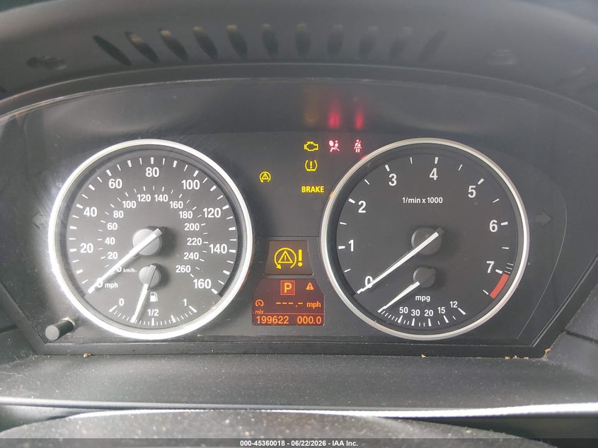2008 BMW 5 series VIN WBANU53508CT07285 IAAI salvage auction — NORMAL WEAR, Clear (Florida), sold $300 on 2026-07-22 (photo 7)