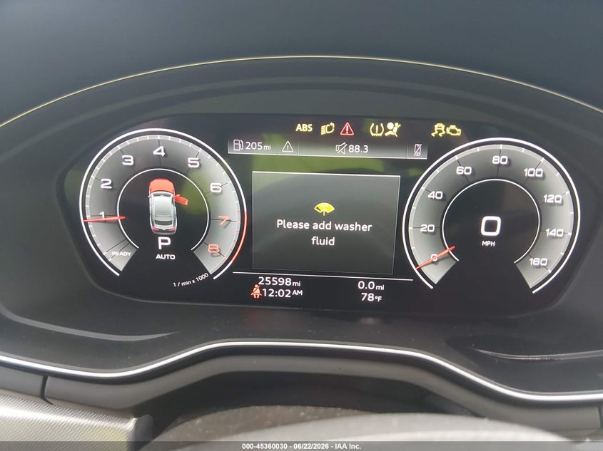 2024 Audi A5 VIN WAUDACF59RA108379 IAAI salvage auction — SIDE, Clear (Tennessee), sold $17,650 on 2026-08-27 (photo 7)