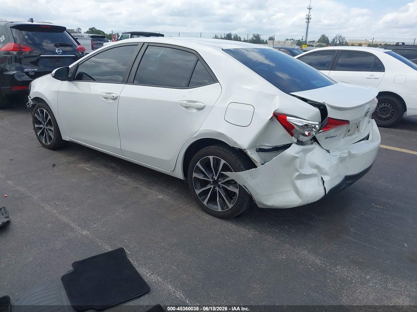 2019 Toyota Corolla VIN 5YFBURHE0KP863729 IAAI salvage auction — FRONT END, Rebuildable (Florida), sold $4,150 on 2026-07-30 (photo 3)