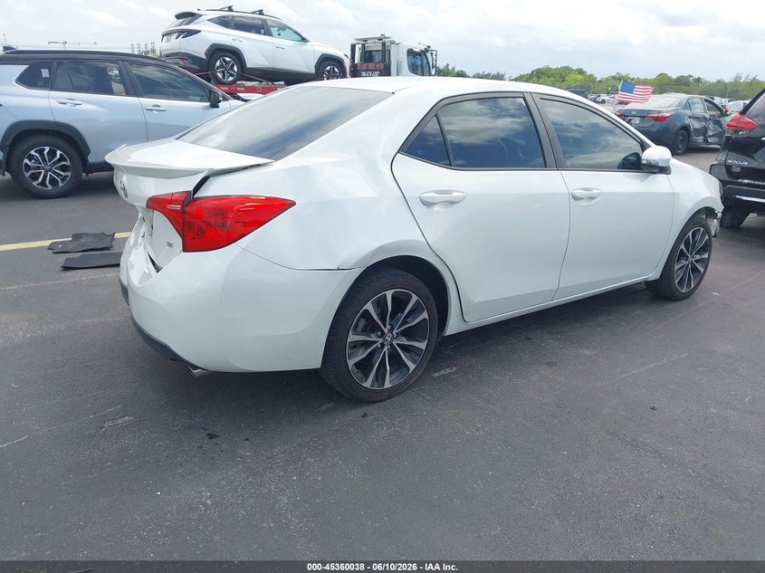 2019 Toyota Corolla VIN 5YFBURHE0KP863729 IAAI salvage auction — FRONT END, Rebuildable (Florida), sold $4,150 on 2026-07-30 (photo 4)