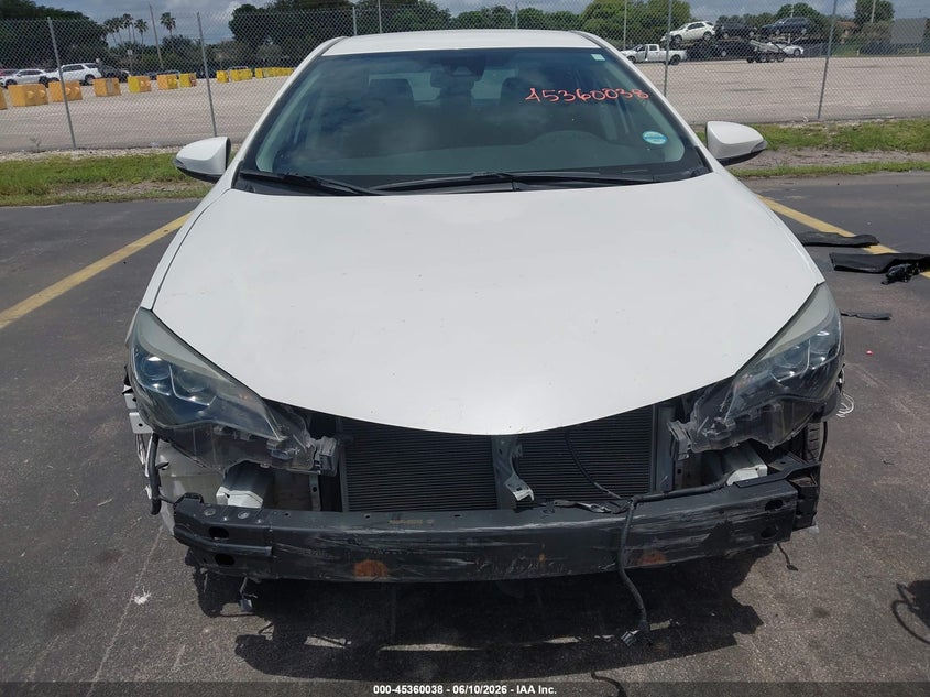 2019 Toyota Corolla VIN 5YFBURHE0KP863729 IAAI salvage auction — FRONT END, Rebuildable (Florida), sold $4,150 on 2026-07-30 (photo 6)
