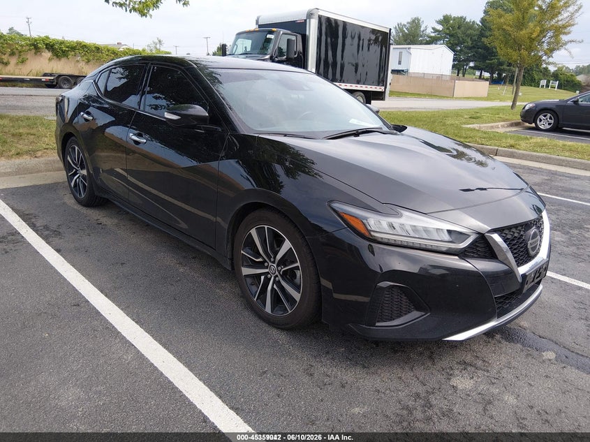 2022 Nissan Maxima VIN 1N4AA6CV7NC504830 IAAI salvage auction — NORMAL WEAR, SF97 (Virginia), sold $13,650 on 2026-07-22 (photo 1)