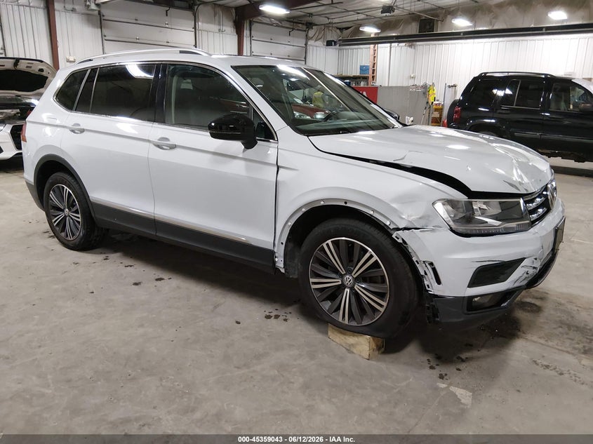 2018 Volkswagen Tiguan VIN 3VV3B7AX5JM001253 IAAI salvage auction — FRONT END, Salvage Title, sold $1,900 on 2026-07-25 (photo 1)