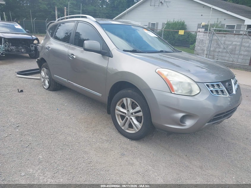 2012 Nissan Rogue VIN JN8AS5MV2CW350219 IAAI salvage auction — LEFT SIDE, Salvage (Ohio), sold $275 on 2026-07-13 (photo 1)