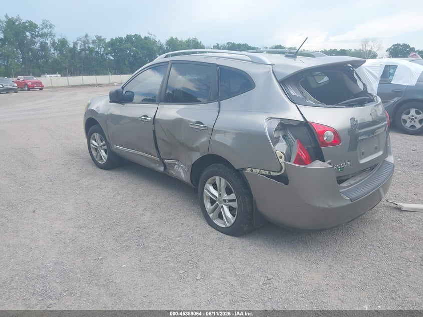 2012 Nissan Rogue VIN JN8AS5MV2CW350219 IAAI salvage auction — LEFT SIDE, Salvage (Ohio), sold $275 on 2026-07-13 (photo 3)