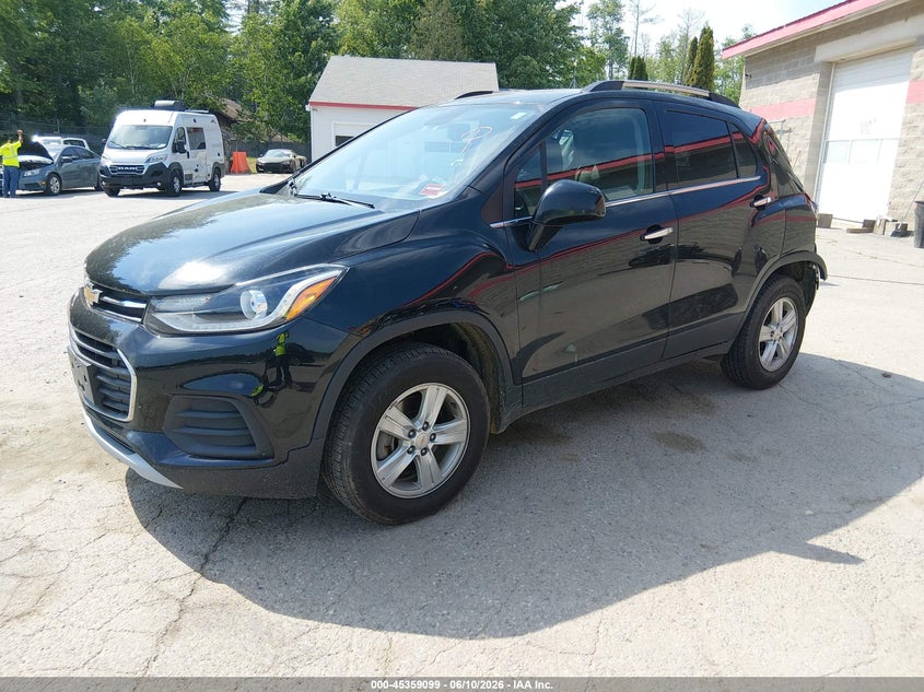 2019 Chevrolet Trax VIN KL7CJPSB1KB943570 IAAI salvage auction — REAR END, Salvage (Maine), sold $1,400 on 2026-07-27 (photo 2)