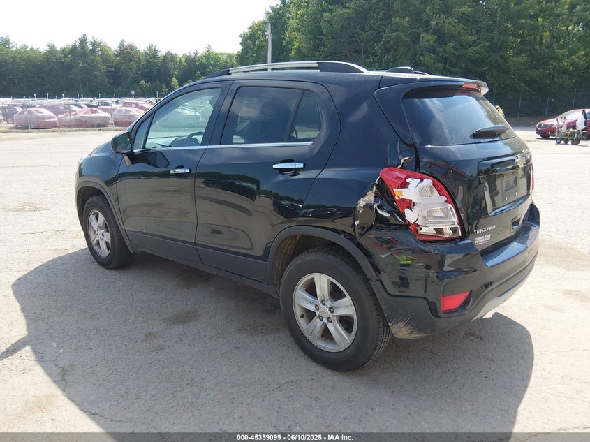 2019 Chevrolet Trax VIN KL7CJPSB1KB943570 IAAI salvage auction — REAR END, Salvage (Maine), sold $1,400 on 2026-07-27 (photo 3)