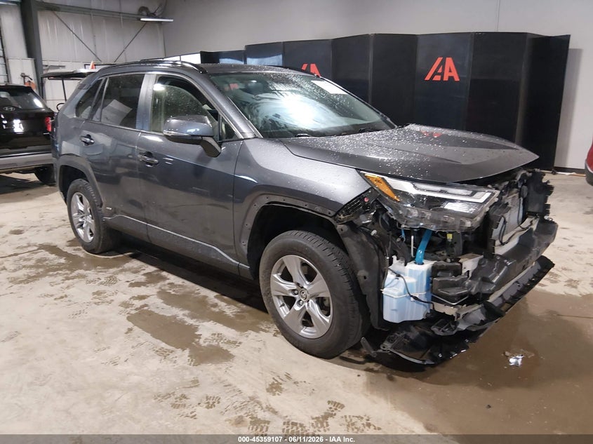2023 Toyota Rav 4 VIN JTMRWRFV8PD200169 IAAI salvage auction — FRONT & REAR, Salvage (Illinois), sold $11,300 on 2026-07-29 (photo 1)