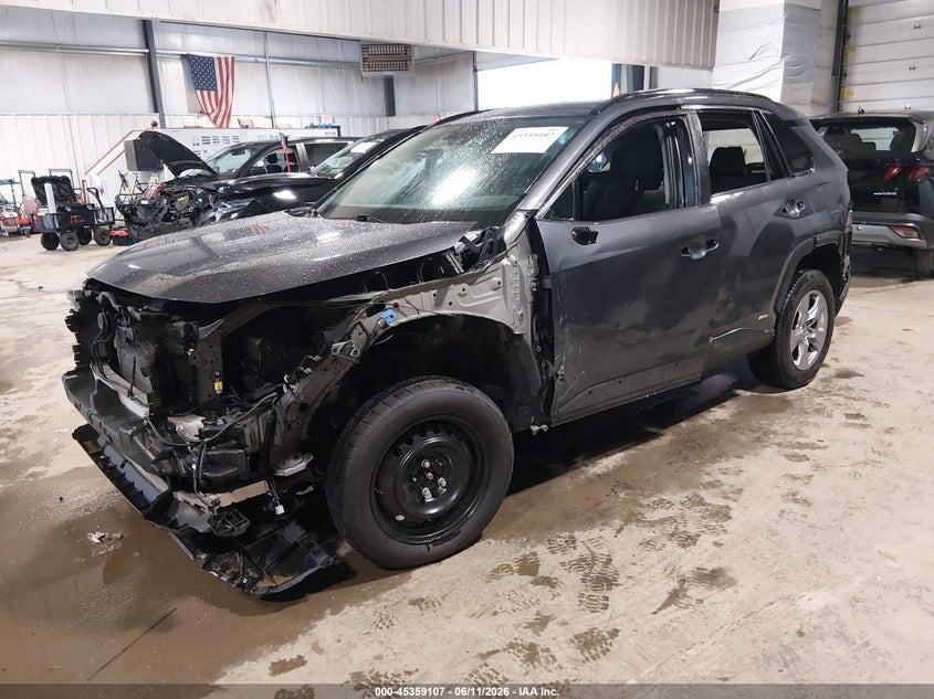 2023 Toyota Rav 4 VIN JTMRWRFV8PD200169 IAAI salvage auction — FRONT & REAR, Salvage (Illinois), sold $11,300 on 2026-07-29 (photo 2)
